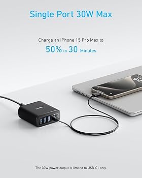 gura Anker Amazon.com: Anker 737 GaNPrime, 120W USB C Charger, PPS 3
